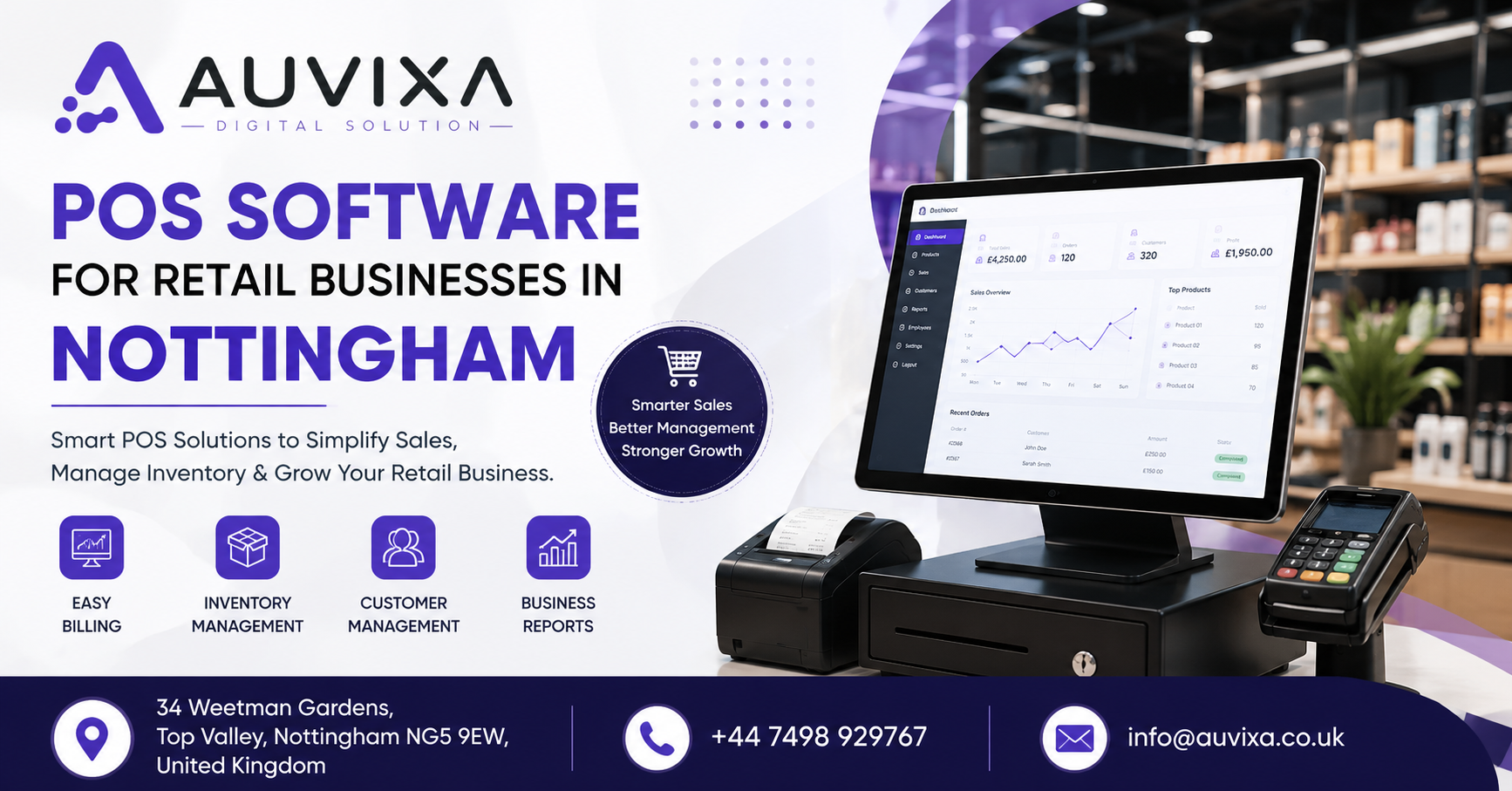 POS Software for Retail Businesses in Nottingham