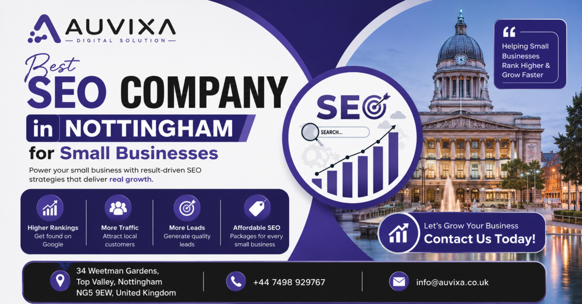 Best SEO Company in Nottingham for Small Businesses