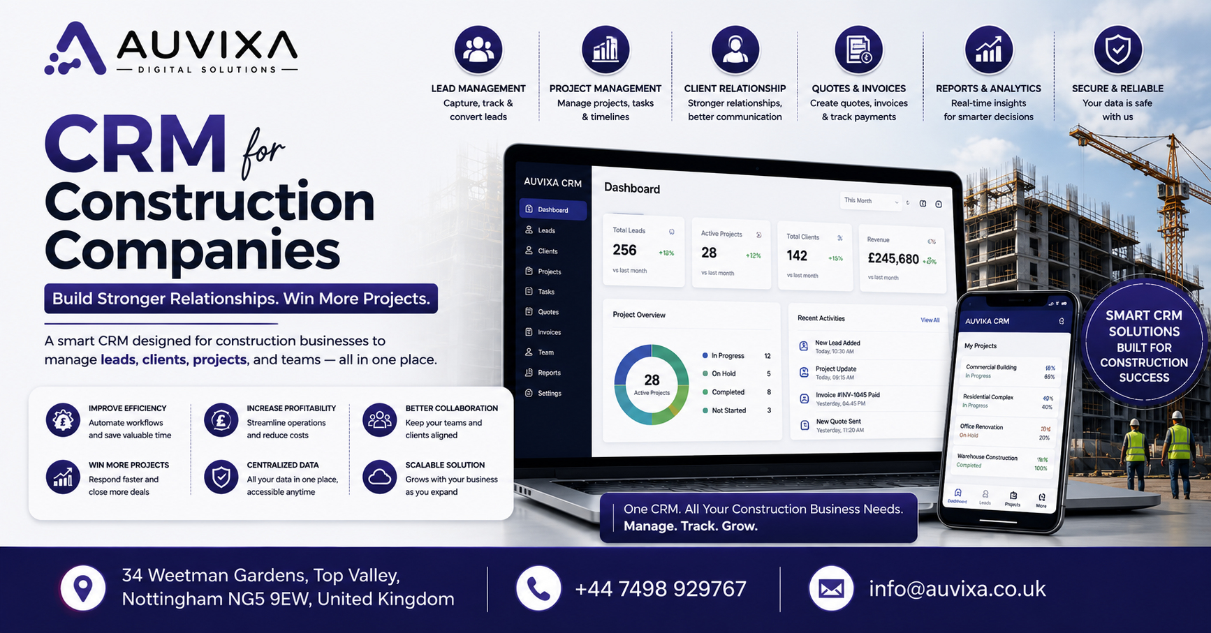 CRM for Construction Companies