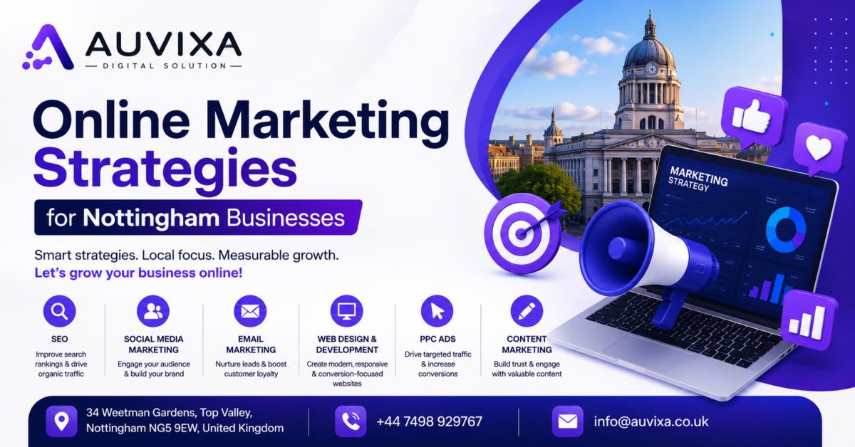 Online Marketing Strategies for Nottingham Businesses