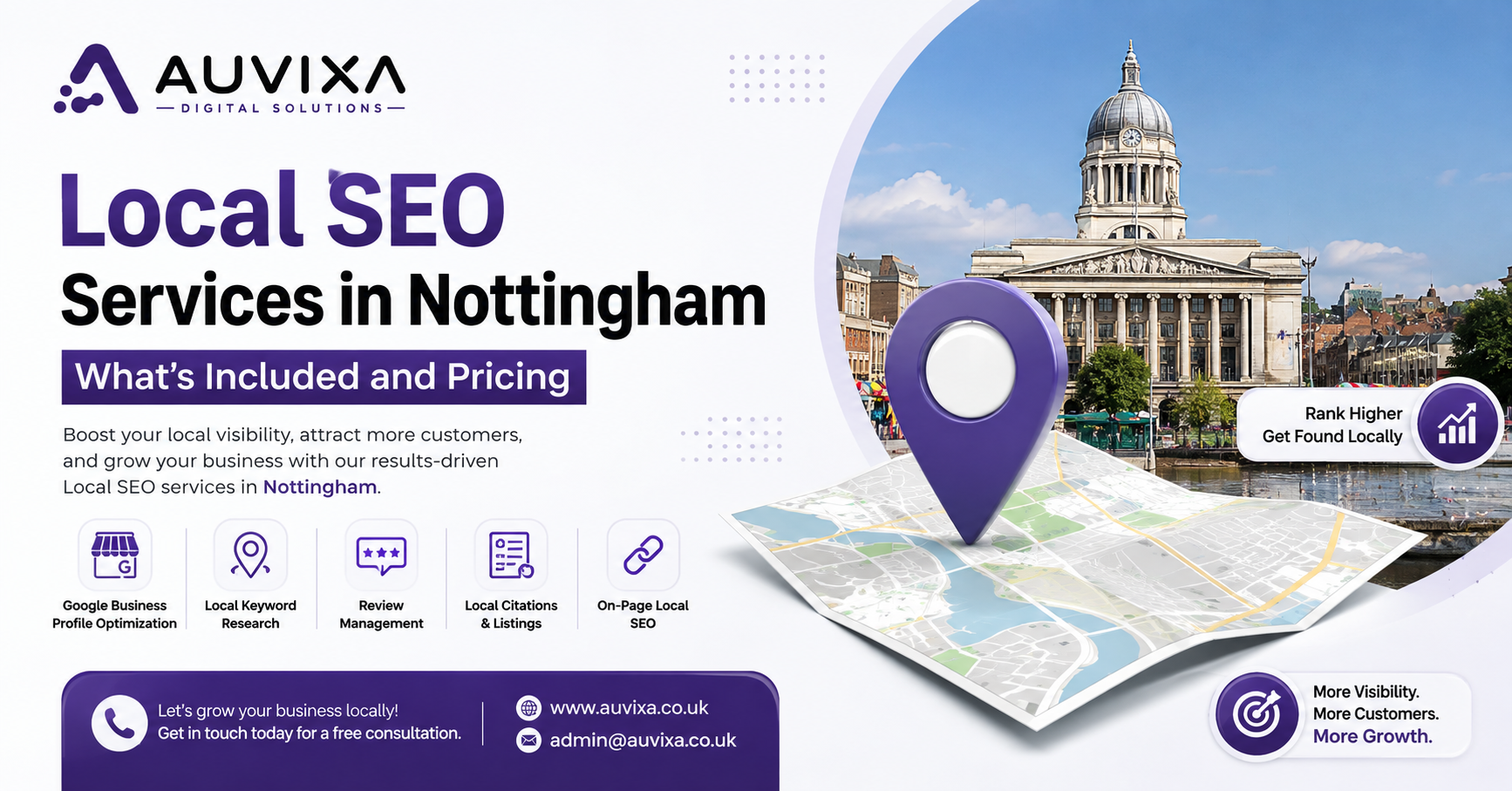 Local SEO Services in Nottingham What's Included and Pricing